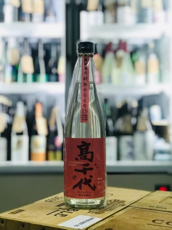 高千代 扁平精米純米からくち15 無ろ過生酒 魚沼たかね錦　720ml